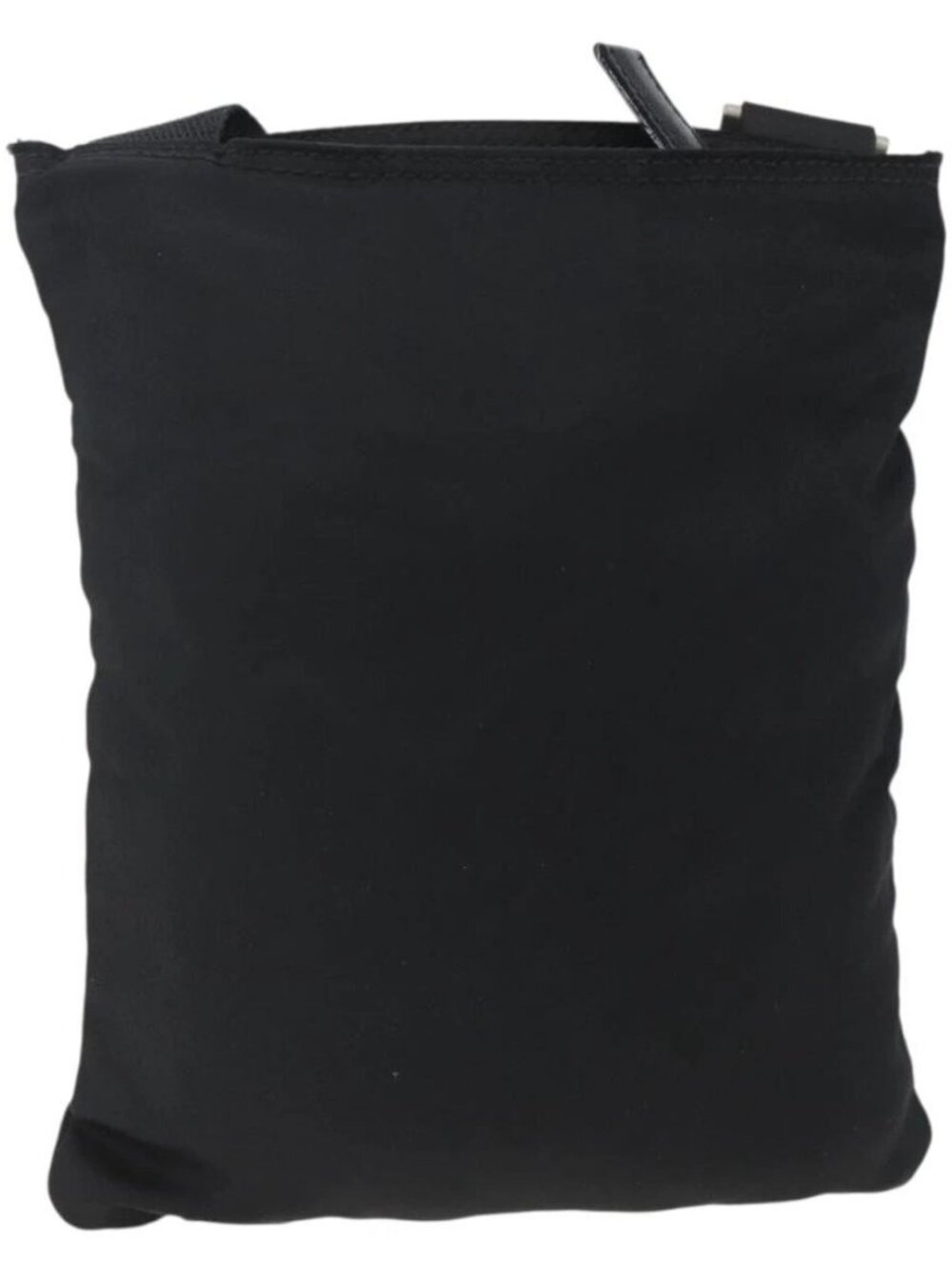 PRADA Shoulder Bag Nylon Black Silver Auth am10762 - Picture 3 of 16